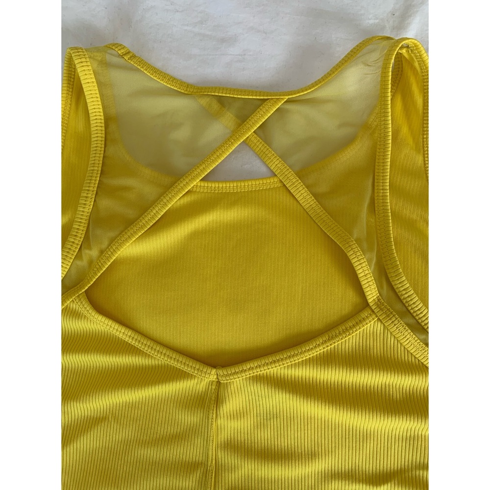 Yellow Exercise Top - Picture 2 of 3